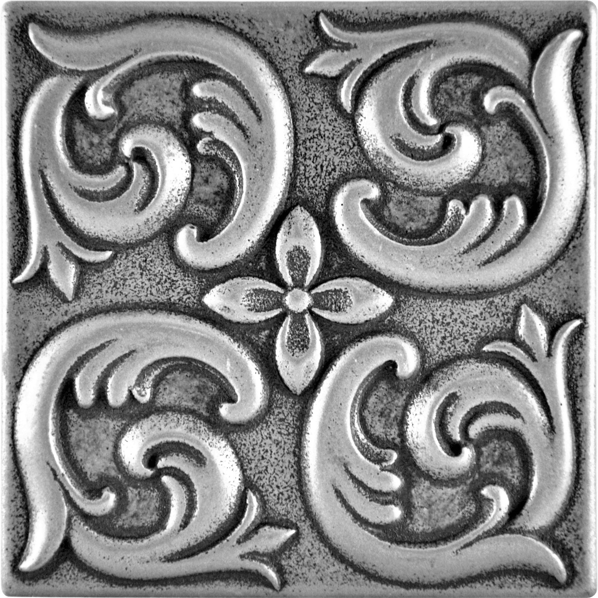 Decorative Metal Insert Tile 4